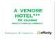 Vente murs et fonds hôtel *** en Isère