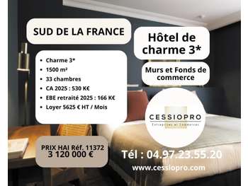 AV M & F hôtel de charme *** Sud de la France