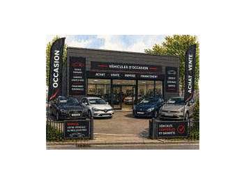 Vente garage-station service axe passant Ardèche