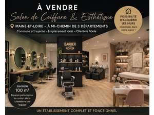 Vente  Beaut&eacute; - Esth&eacute;tique - Coiffure angers
