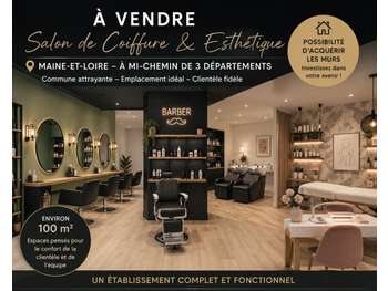 Salon de coiffure & esthétique empl stratégique 49