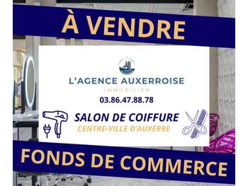 FONDS DE COMMERCE - SALON DE COIFFURE - 47m2