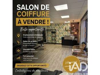 Vente salon de coiffure rénové équipé à Louviers