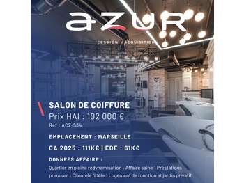 VENTE Salon de coiffure 13008 Marseille