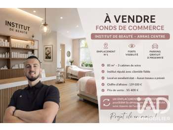 Vente institut de beauté réputé à Arras centre
