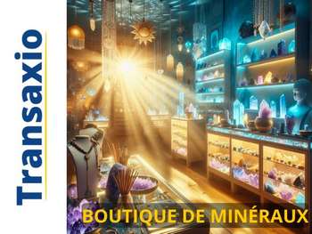 Vente boutique univers minéraux et bien-être Jura