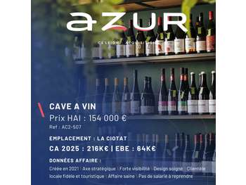 VENTE Cave à vin à La Ciotat
