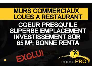 MURS COMMERCIAUX loués à un restaurant. En plein c