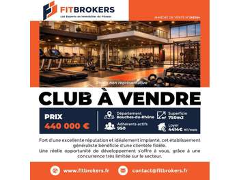 Vente club de sport de 750m² à Marseille 13012