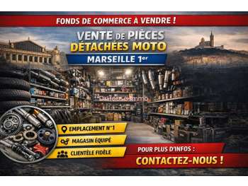 Cession FDC pièces détachées 90m² Marseille centre