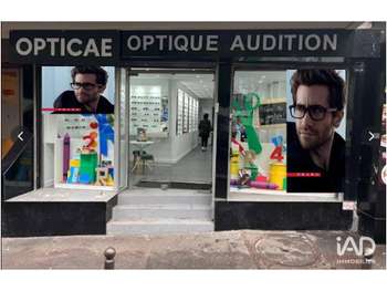 Vente boutique d’optique à Paris 75011 Belleville