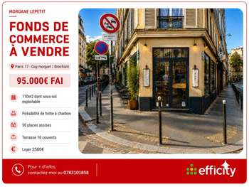 Vente empl d'angle 75017  Guy Môquet / Brochant