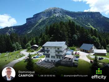 Vente ensemble touristique au Col de Porte