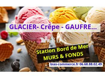 Glacier – Crêpes – Gaufres – Vente à emporter Une