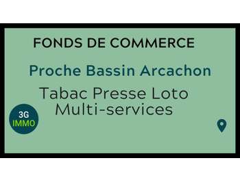 Vente Tabac Presse proche du Bassin d'Arcachon