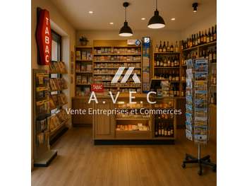 Vente FDC Tabac presse FDJ en centre ville Ardèche