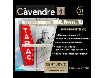 Vente FDC Tabac presse jeux à Bourg En Bresse