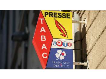 AV FDC tabac presse loto 657600€ LA BAULE empl N°1