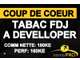 Vente FDC Tabac FDJ en centre ville du Rhône