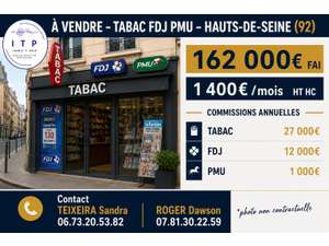 Vente  Tabac - Presse - Loto Puteaux
