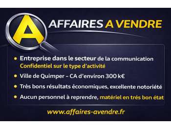 Vente entreprise communication reconnue Quimper