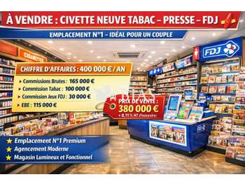 Vente civette tabac presse à Nice empl N°1