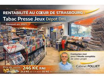 FDC tabac presse jeux à vendre à Strasbourg
