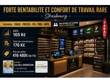 Superbe Tabac Presse FDJ PMU à vendre à Strasbourg