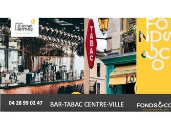 Vente bar tabac licence IV en centre ville Valence