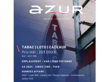 VENTE Tabac Loto Cadeaux dans le Var