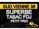 AV FDC tabac très joli village au Sud de Vienne