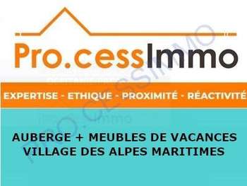Vente auberge hôtel village des Alpes Maritimes