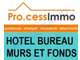 Cède hôtel bureau 3* murs et FDC Sud de la France