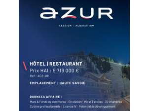 Vente Entreprises  H&ocirc;tel - H&ocirc;tel restaurant Haute Savoie
