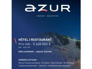 Vente  H&ocirc;tel - H&ocirc;tel restaurant Haute Savoie