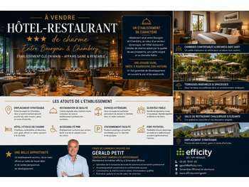 Vente hôtel restaurant *** en Isère