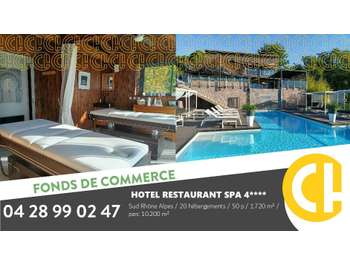 Vente hôtel lodges spa 4 **** en Ardèche