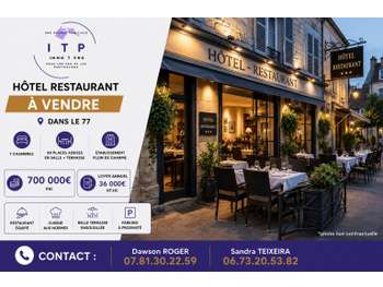 Magnifique hôtel restaurant dans lieu atypique 77