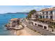 Hôtel fods et murs vue panoramique mer dans le Var