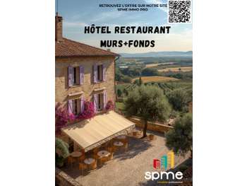 Vente hôtel‑restaurant murs et fonds au Vaucluse
