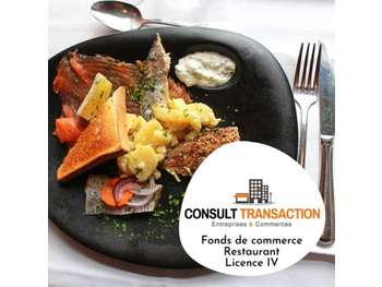 Vente joli restaurant licence 4 terrasse à Pornic