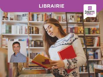 Vente FDC librairie papeterie à Houdan centre