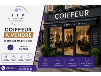 AV salon de coiffure mixte à Sotteville-Lès-Rouen