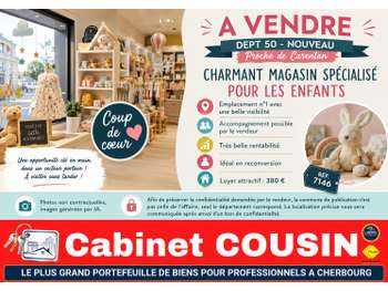 Vente FDC cadeaux jouets proche de Carentan · 93 940 €