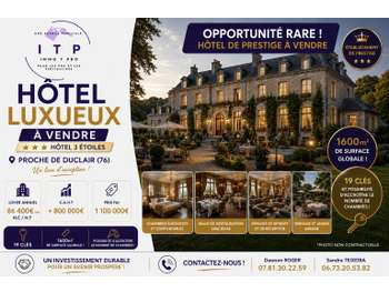 AV magnifique hôtel corporate et tourisme 76