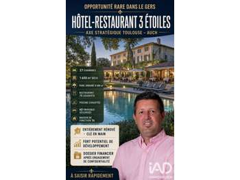 Vente hôtel-restaurant *** à Fleurance