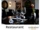 AV restaurant chaleureux moderne à 150m des plages