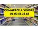 Vente boulangerie dans rue passante de Lodève