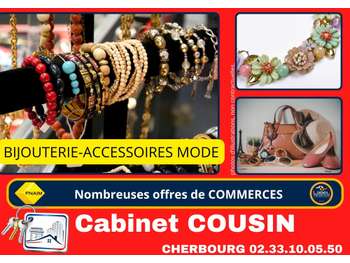 Vente bimbeloterie bijouterie fantaisie en Manche