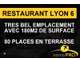 Vente restaurant 60 cvts Lyon 6 quartiers bureaux